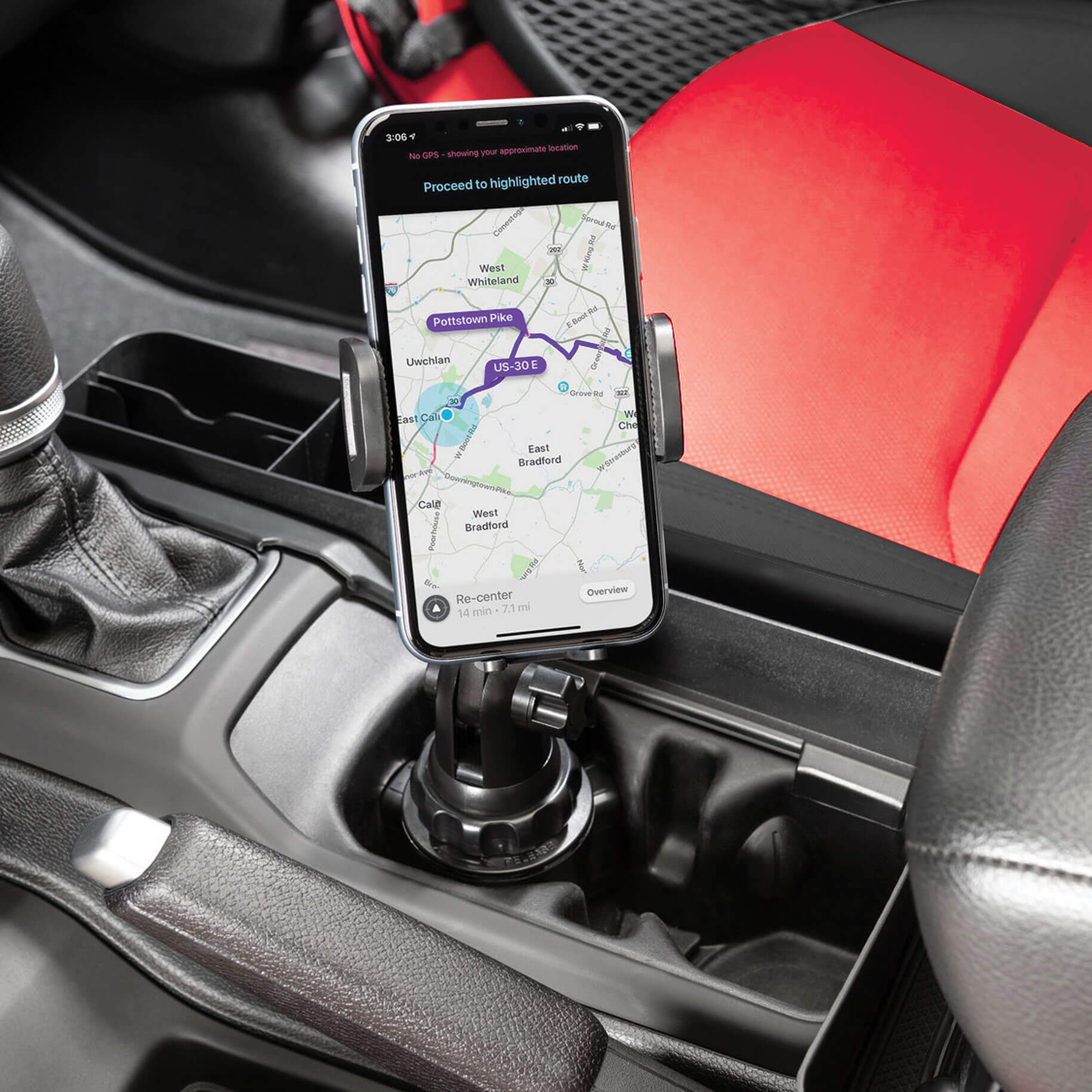 Cup Holder Cell Phone Mount