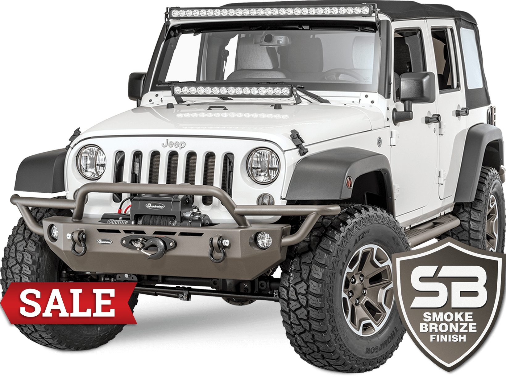 Smoke Bronze Bumpers & Accessories | Quadratec