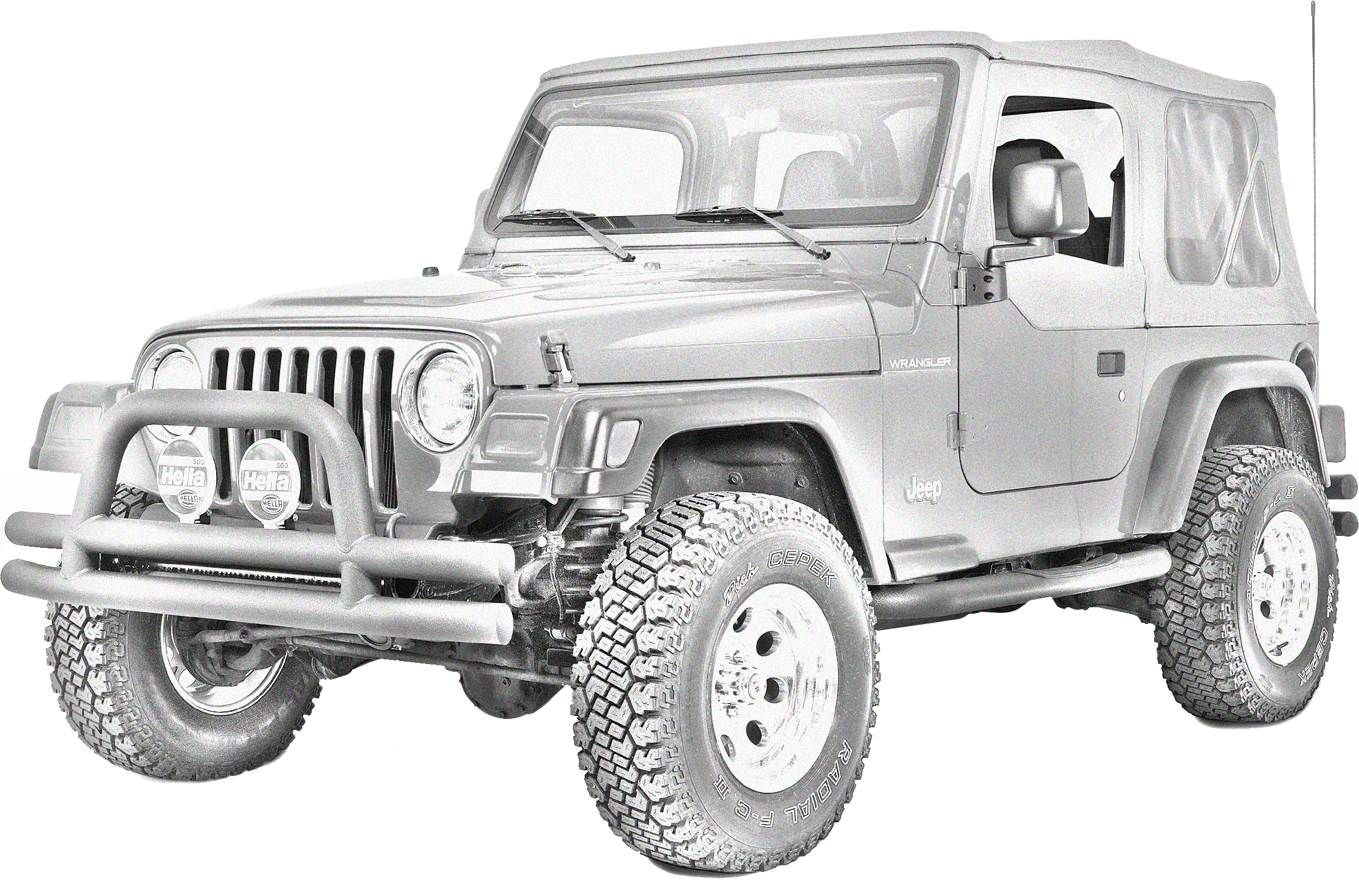 1997-2006 Jeep Wrangler TJ Replacement Parts | Quadratec