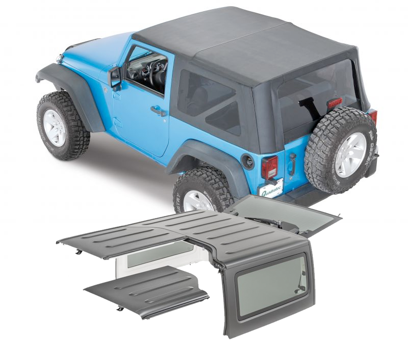 Wrangler JK Dual Tops