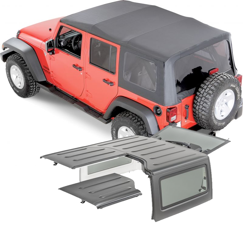 Wrangler JKU Dual Tops