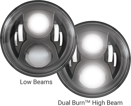Low and Dual Burn High Beams
