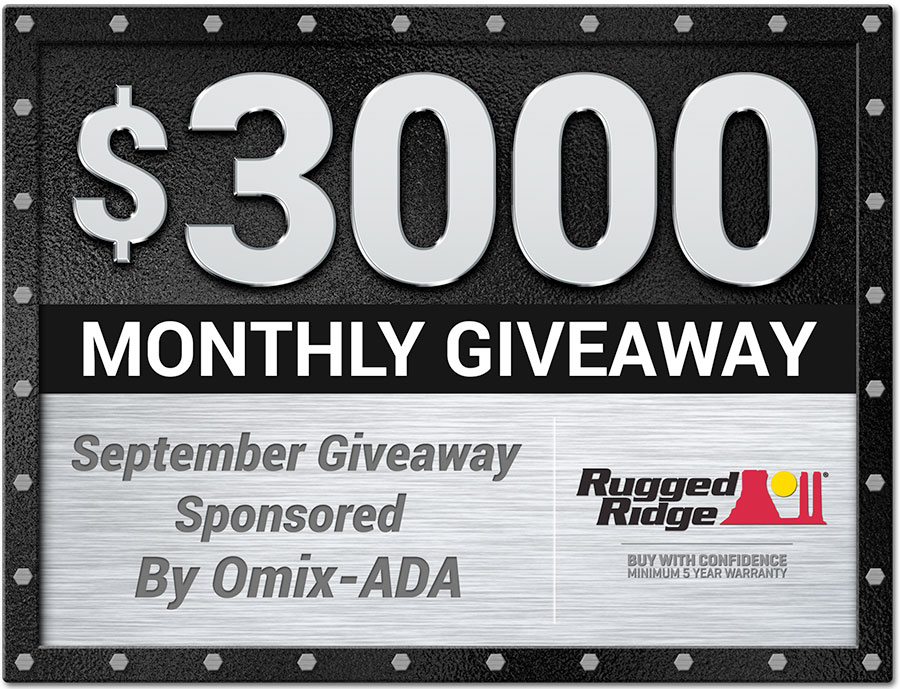 Quadratec Rugged Ridge Fall On The Rocks Sweepstakes! Quadratec
