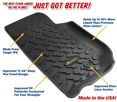 Quadratec Floor Liners Improvements