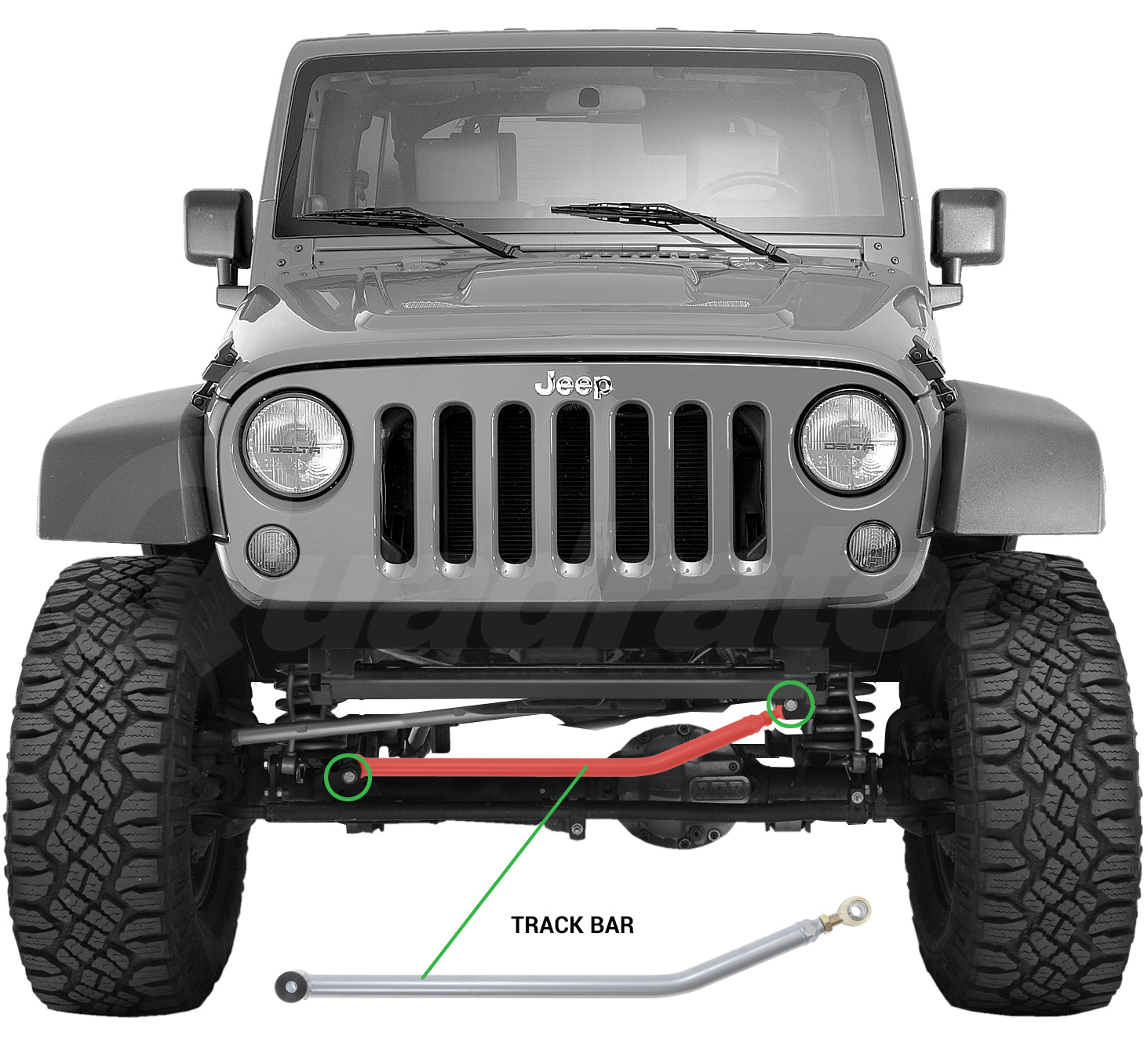 What is a Jeep Track Bar and Why Do You need It? | Quadratec