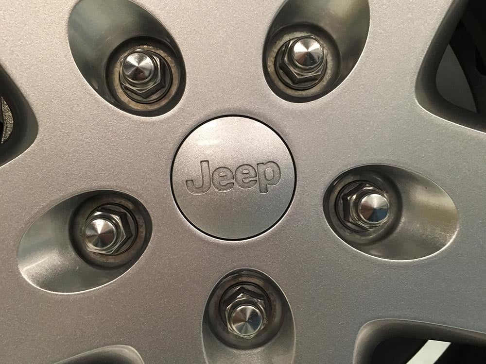  Patrones de pernos de rueda de Jeep