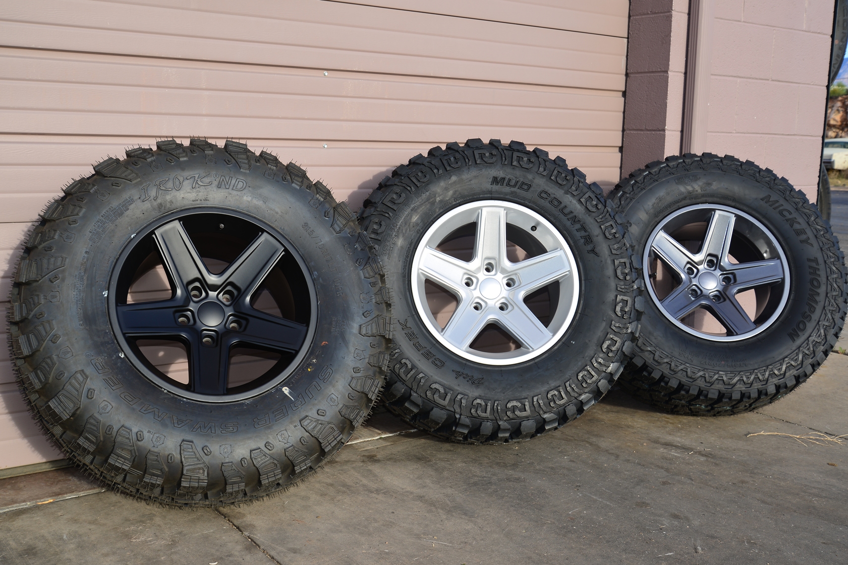Quadratec Rubicon Xtreme Wheels and Interco IROK ND, Dick Cepek
