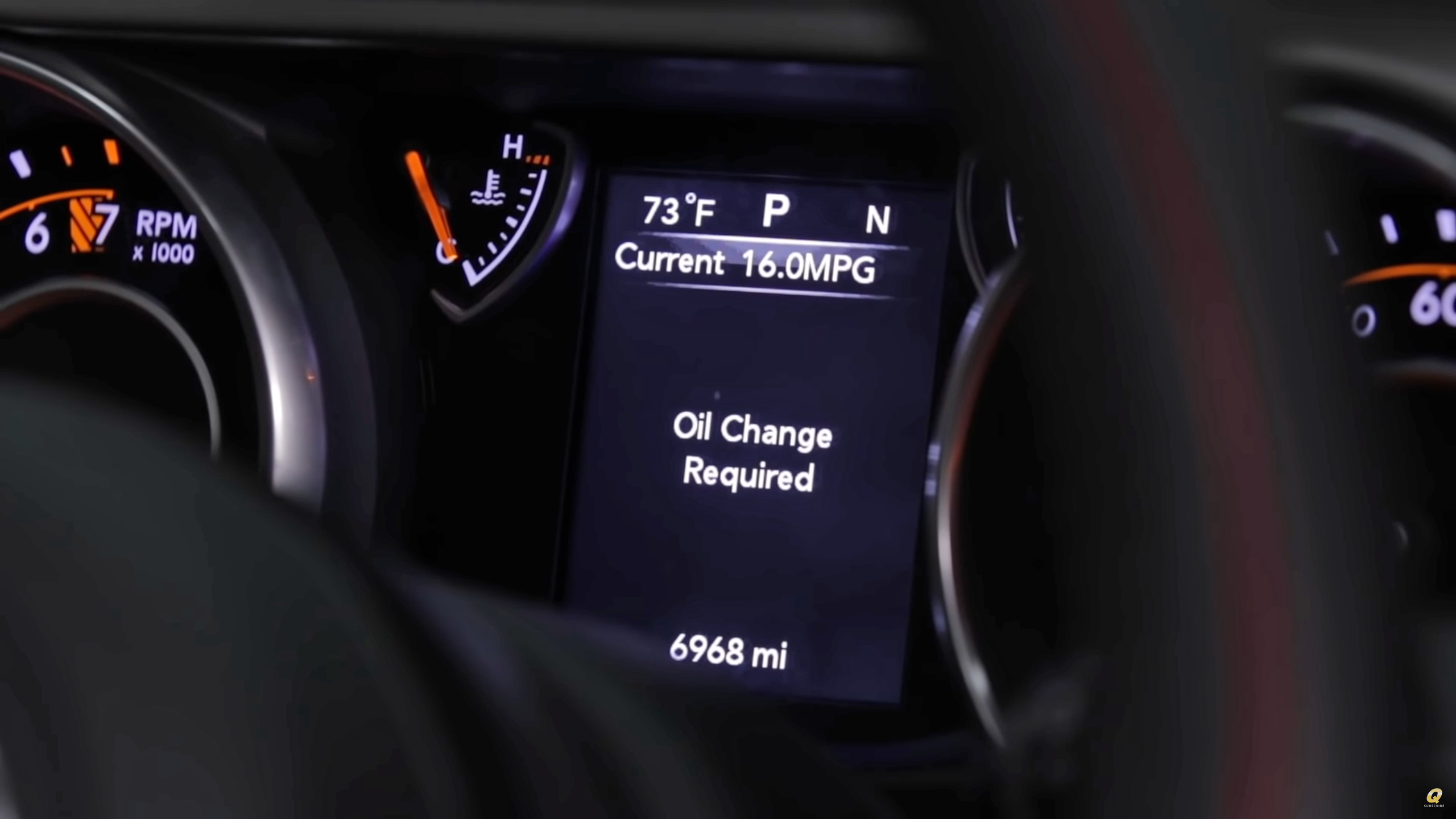 Reset Oil Change Reminder