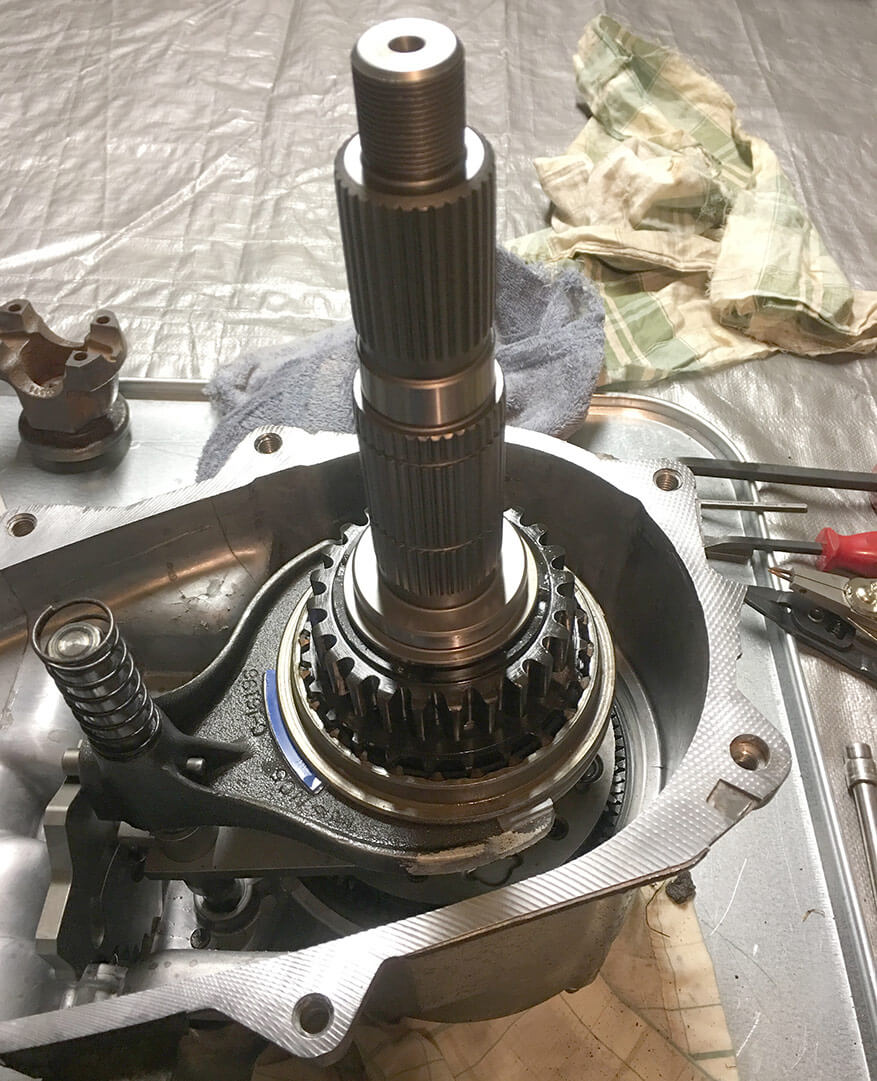 Step 28 - teraflex np231 output shaft