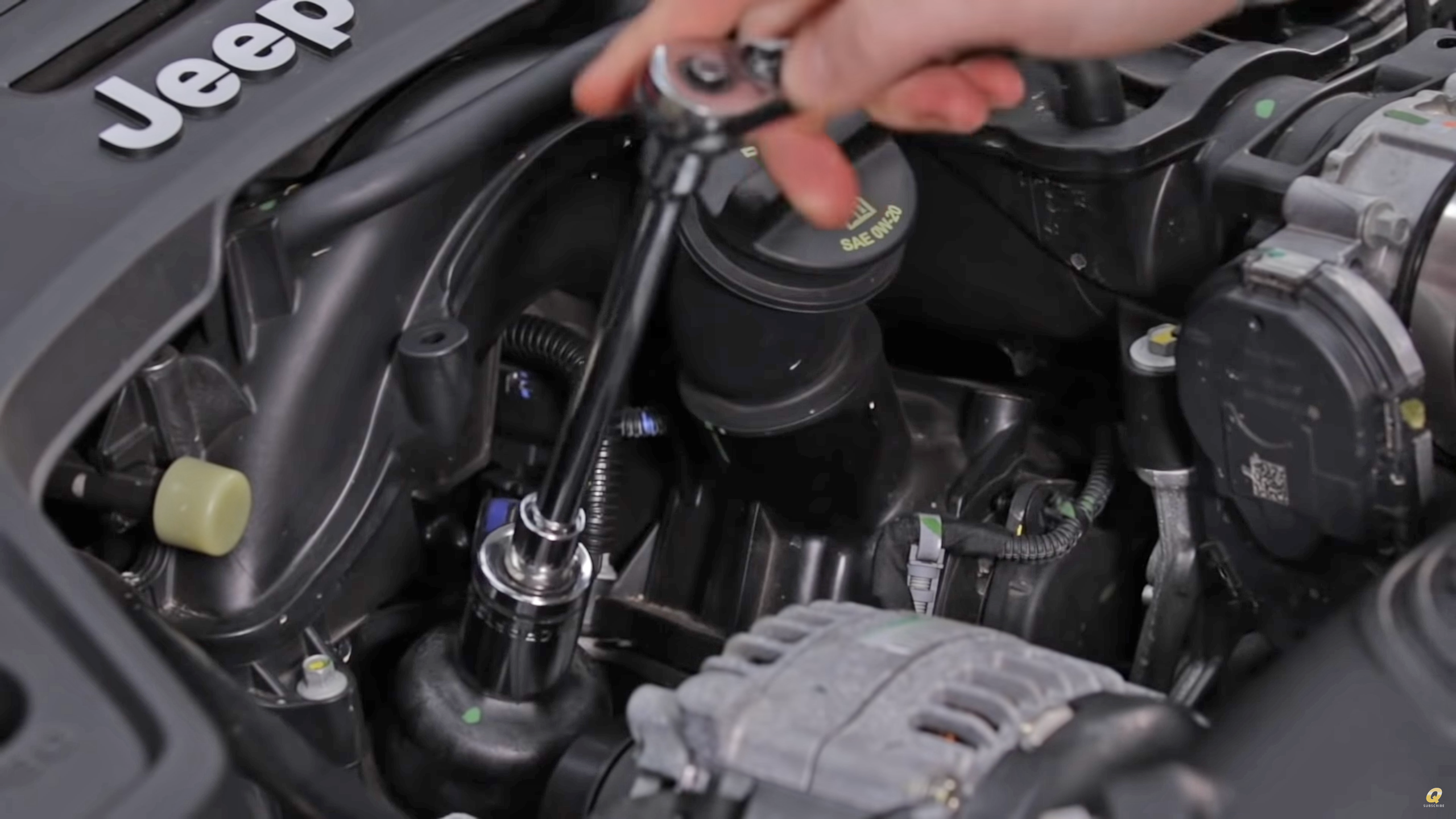 How To Do An Oil Change On A 2018 And Newer Jeep Wrangler JL  Pentastar  V6 | Quadratec