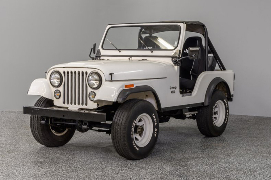 Willys then introduced the CJ-5 in 1955, which marked the end of 'flat ...