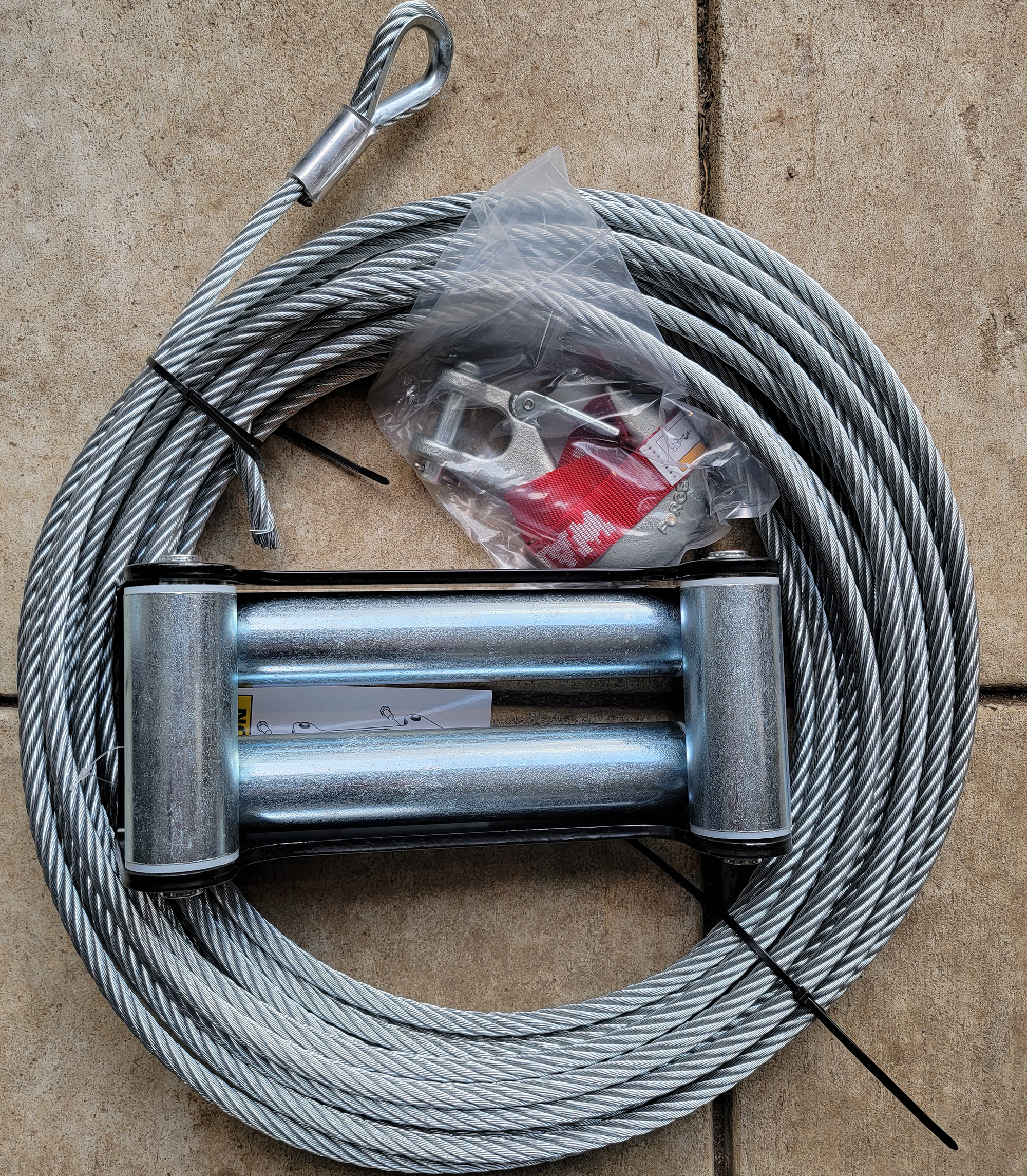 How To Install Synthetic Winch Rope