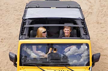 Jeep Soft Top Sunrider Open