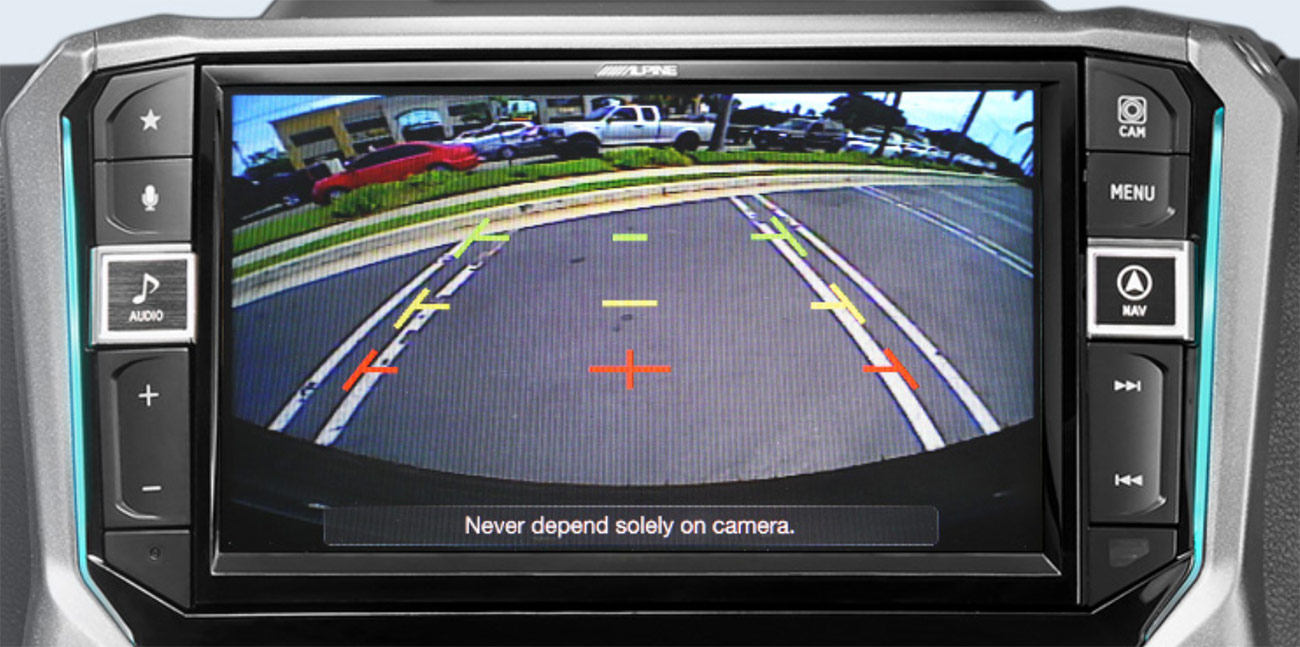 Alpine Backup Camera System