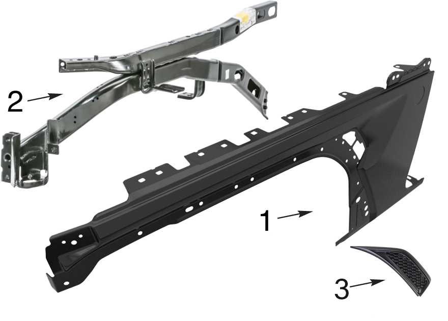 Jeep Wrangler JLFender Parts