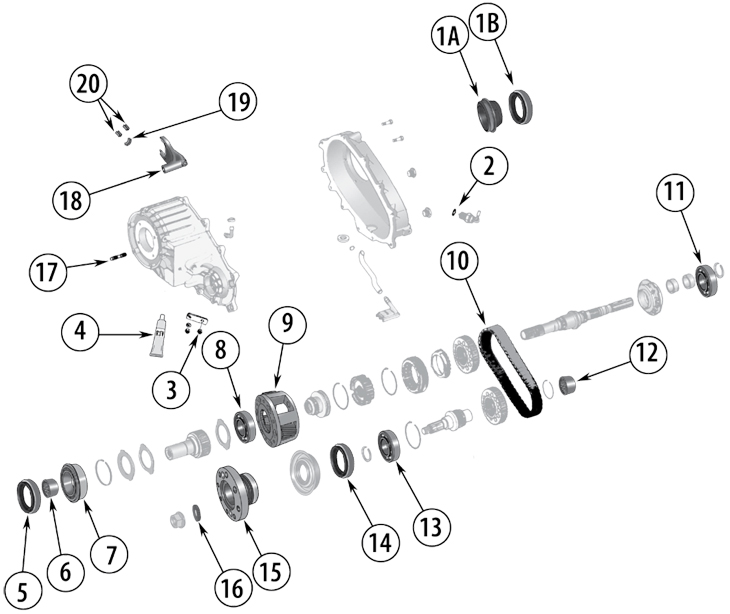 NV241OR Replacement Parts ('03-'06) | Quadratec