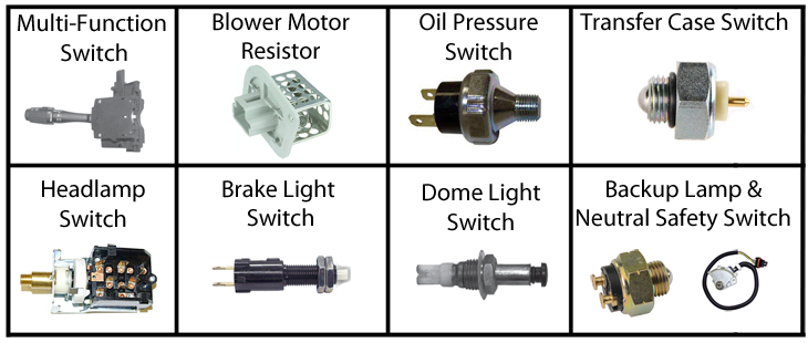 Jeep Wrangler TJ Switch Parts ('97-'06) | Quadratec