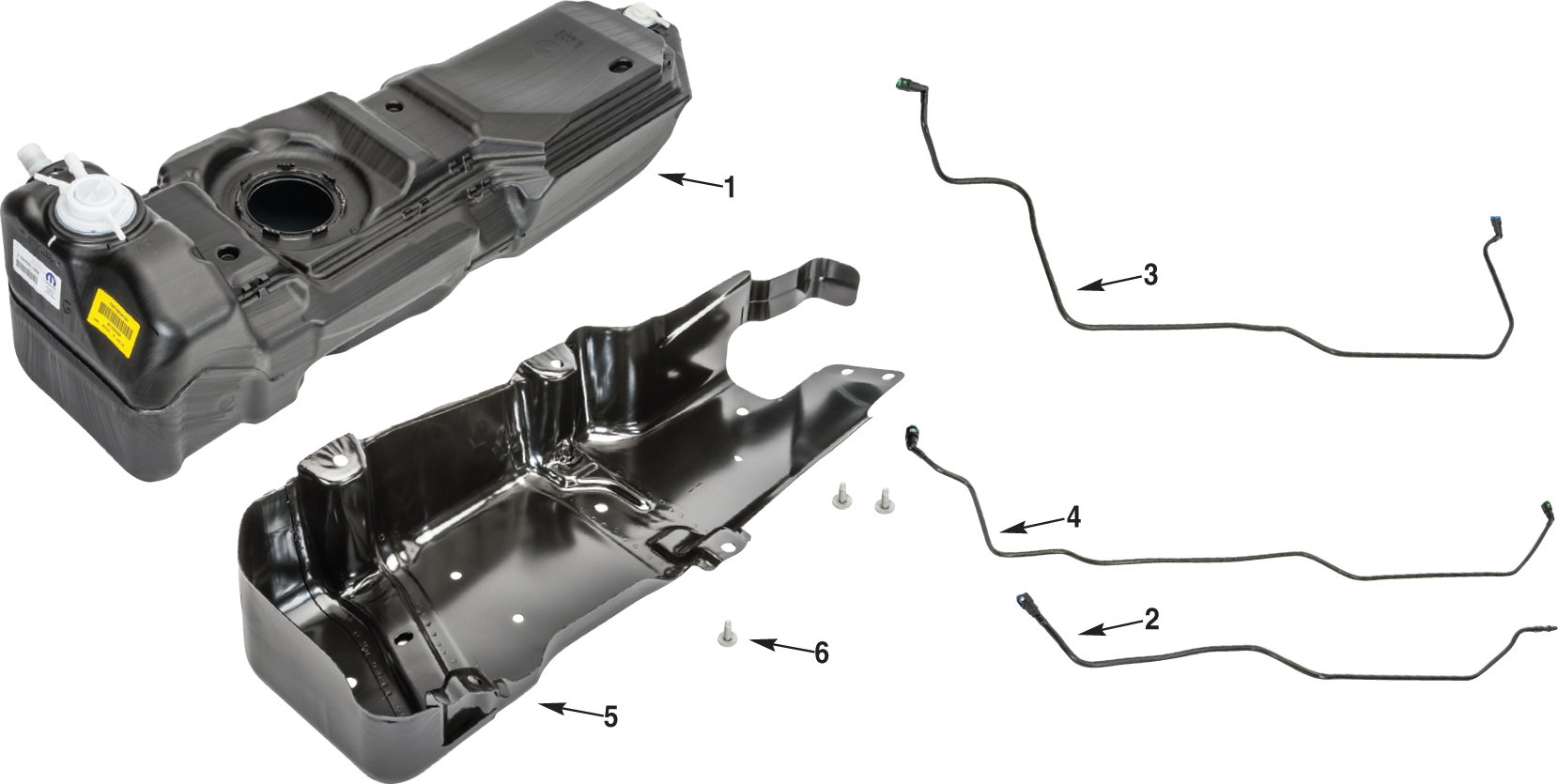 Jeep Wrangler JK Fuel Tank Parts | Quadratec