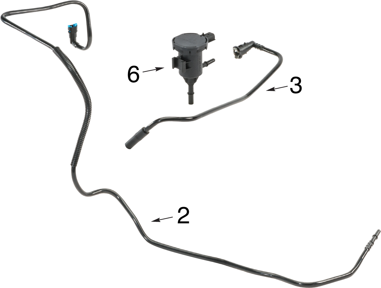 Jeep Wrangler JK Vacuum Harness Parts