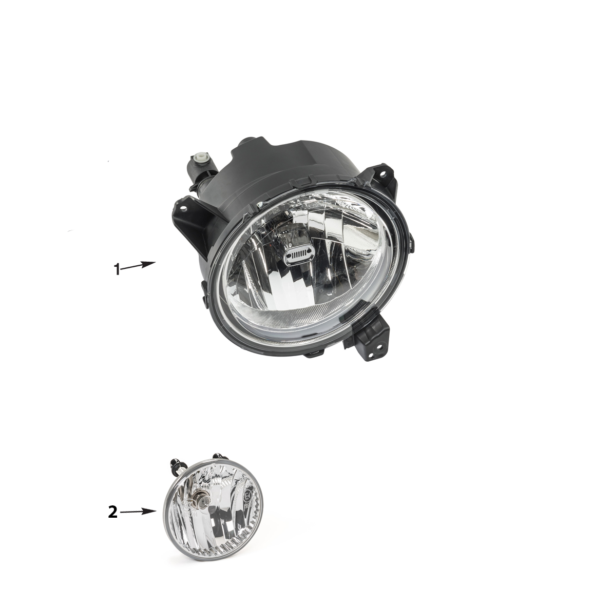 Jeep Wrangler JL Front Lamp Parts