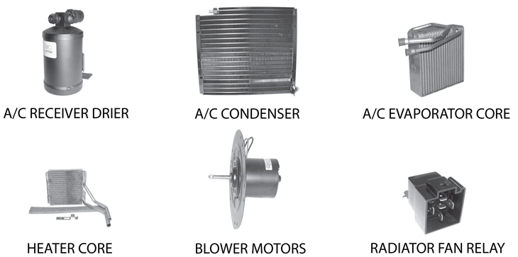 Universal Air Conditioner RA2839C Radiator - 2008 Jeep Grand Cherokee