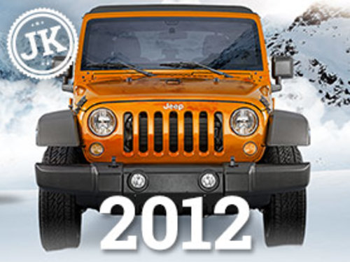 Jeep Wrangler 2012 Color Chart