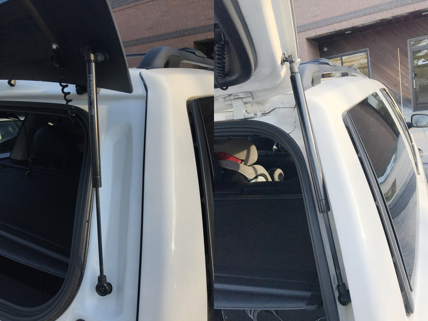 Liftgate /& Rear Window Glass Lift Support Kits Struts For Jeep Grand Cherokee