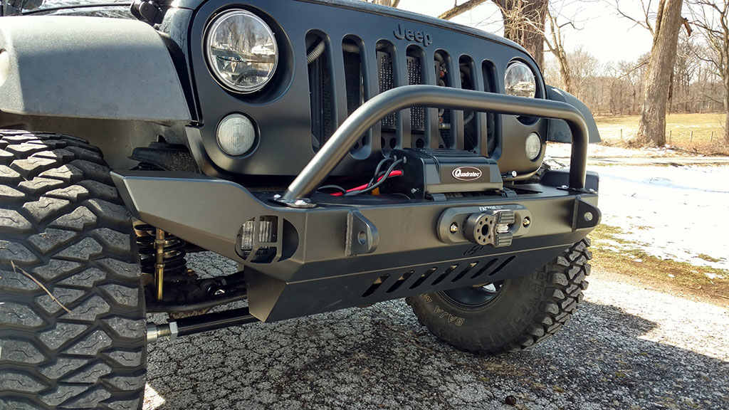 Installing Hyline Offroad Front Mid Width Recessed Winch Bumper with