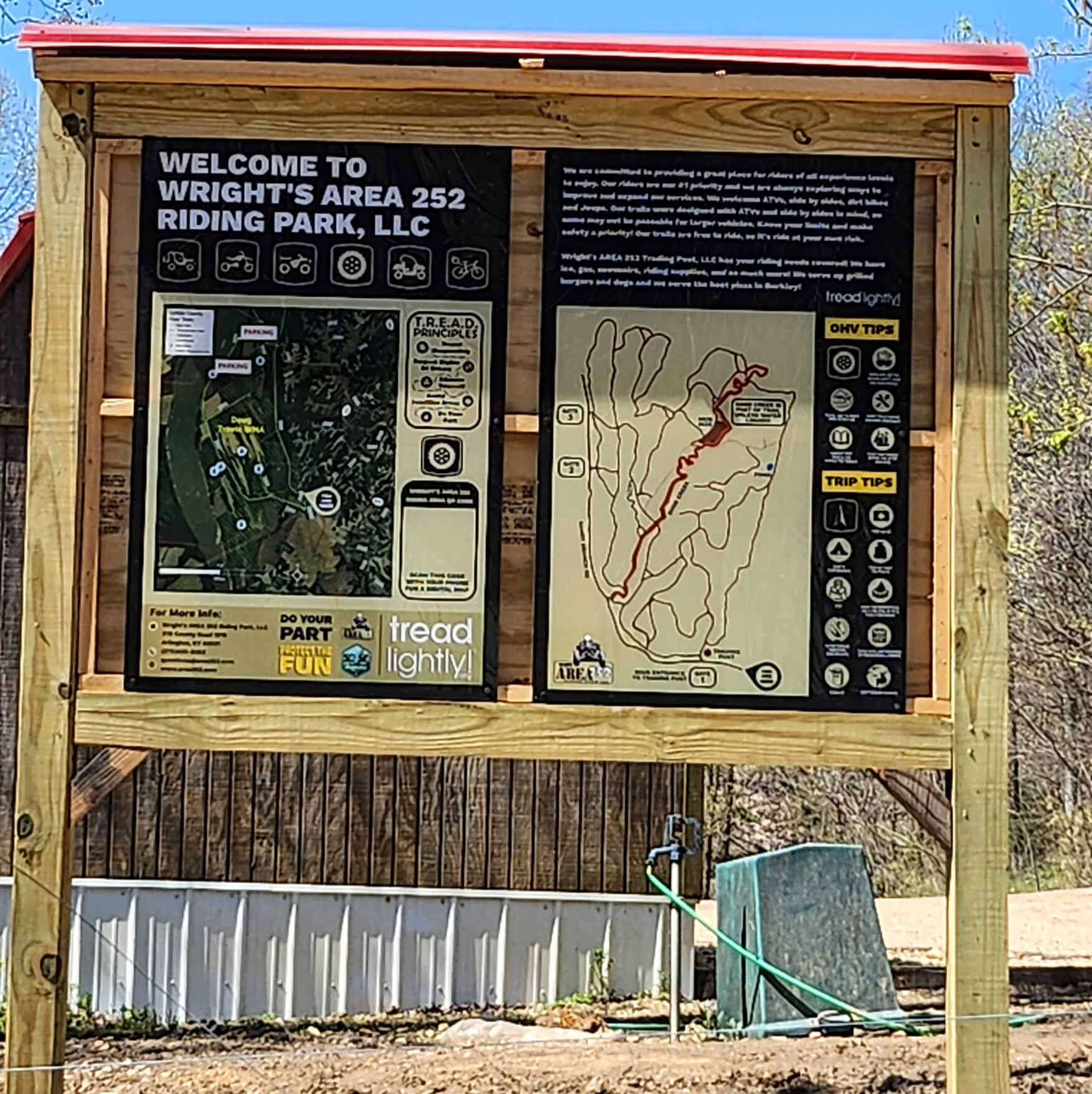 Quadratec, Tread Lightly! ’50for50’ Wright’s Area 252 Signage