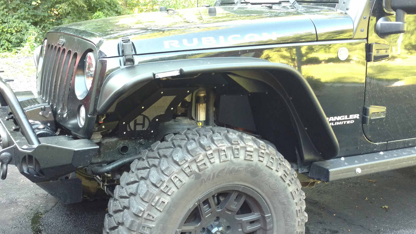 Installing Hyline Offroad Front Inner Fender Liners On A Wrangler JK