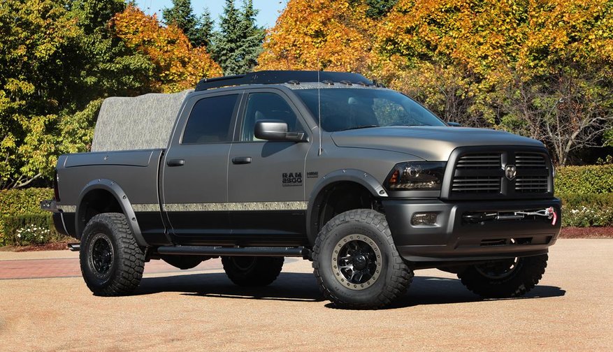 Mopar To Show The Ram 2500 Outdoorsman At Sema Quadratec