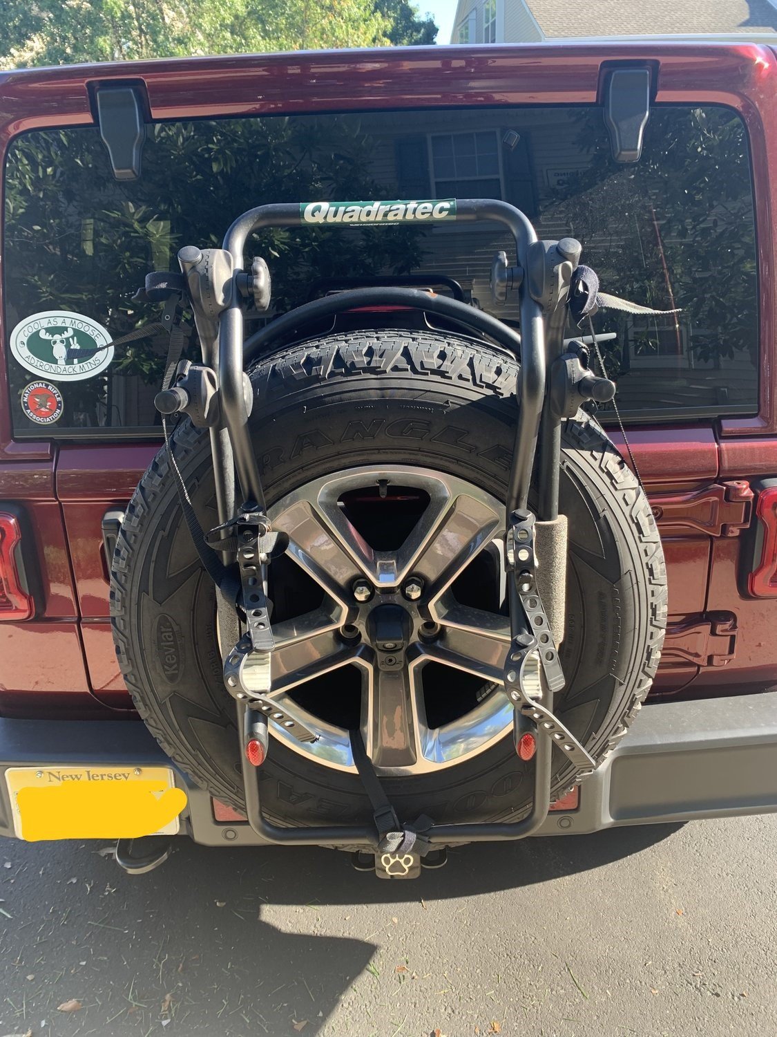 Pennsylvania Hollywood Racks SR1 Spare Tire Rack 2-Bike Spare Tire Mount  Rack ($50 OBO Or Trade) Jeep Wrangler Forums (JL JLU) Rubicon, Sahara,  Sport, 4xe, 392 