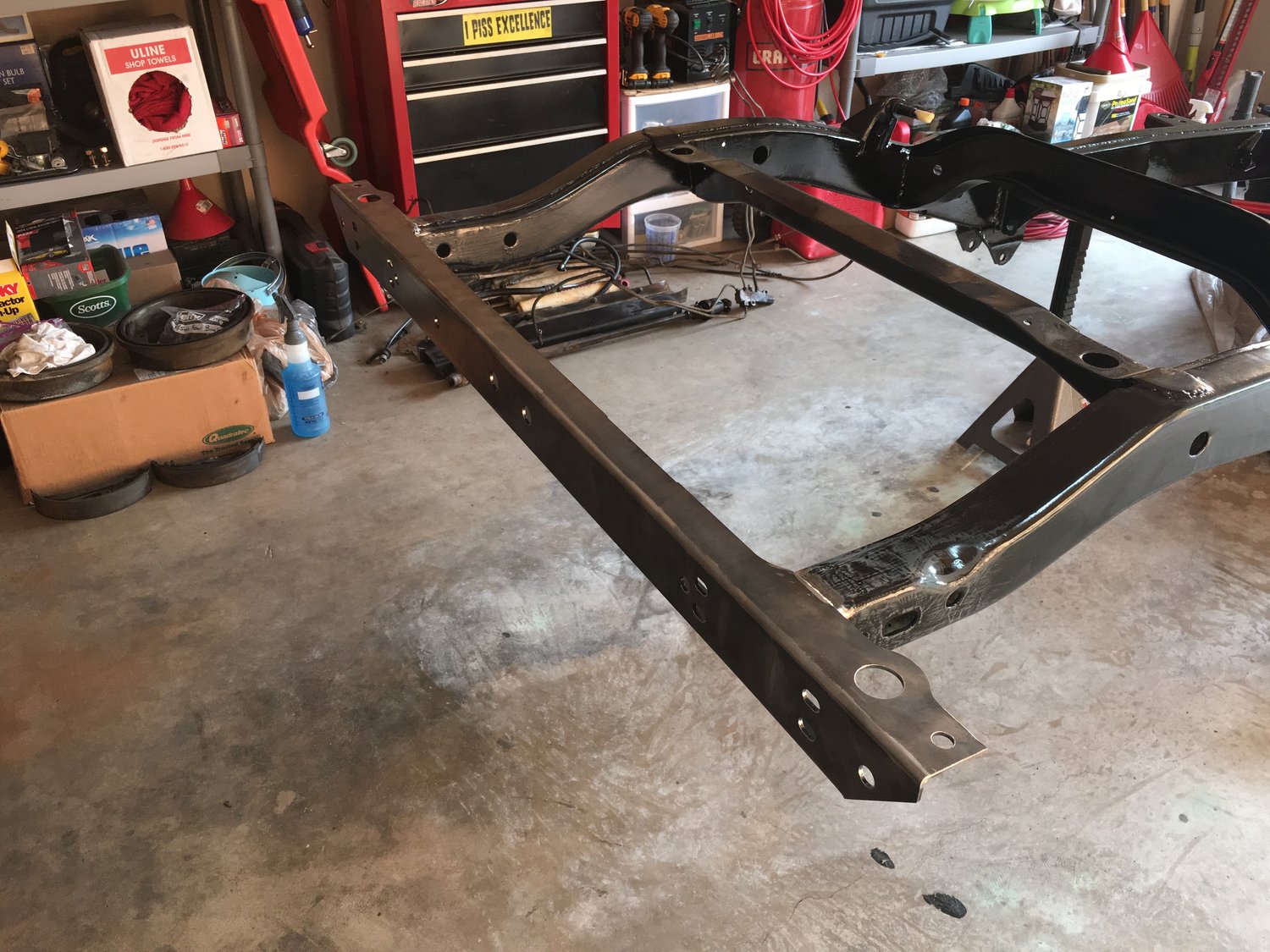 Omix 12029 04 Rear Frame Crossmember For 76 86 Jeep Cj Model