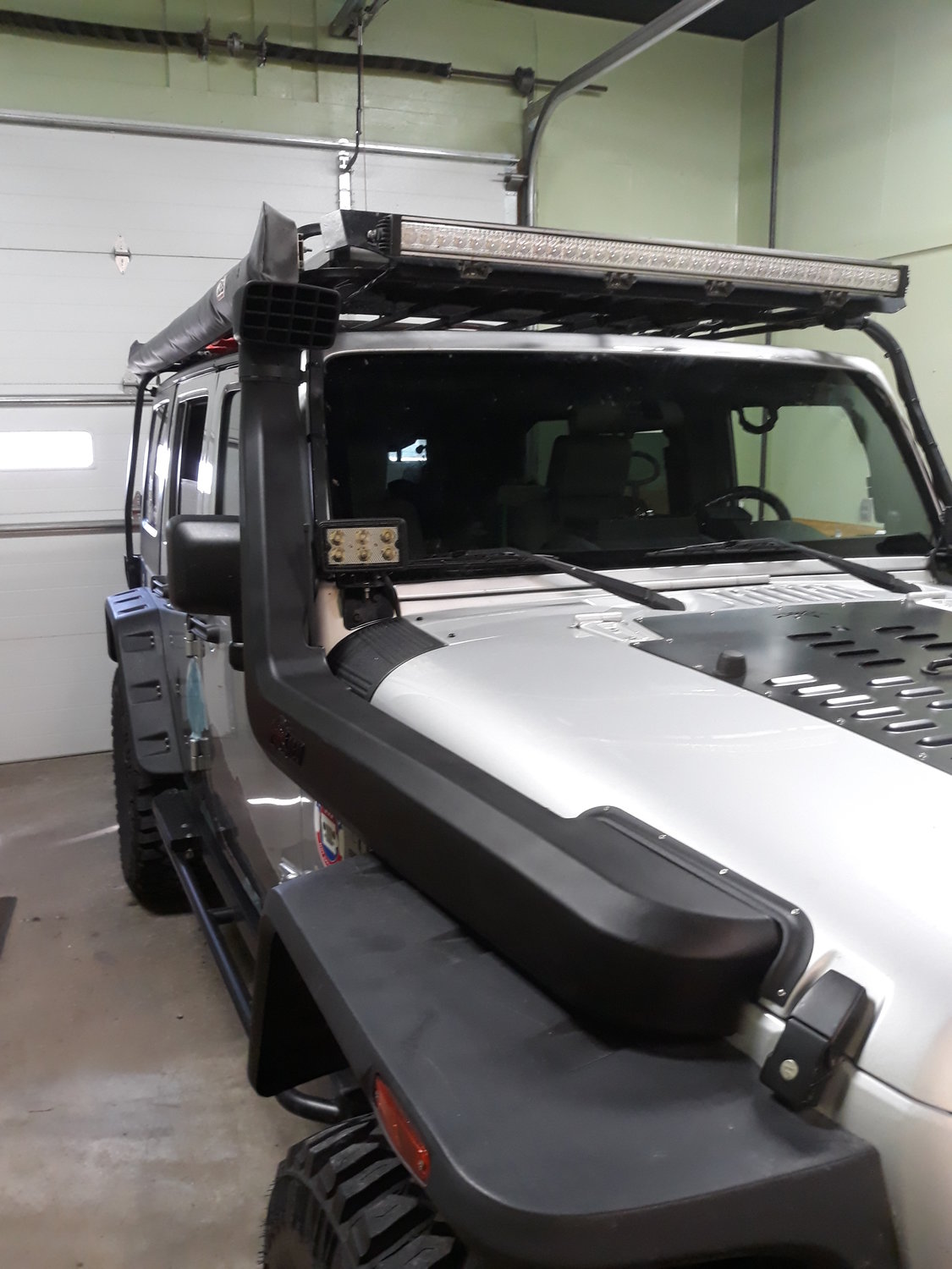 AEV Snorkel Kit with Ram Air for 07-18 Jeep Wrangler JK | Quadratec