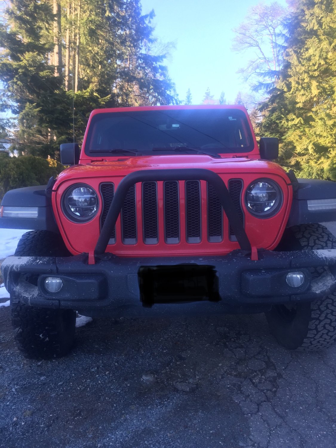 Warn 102346 Stinger Grille Guard Tube For 18 20 Jeep