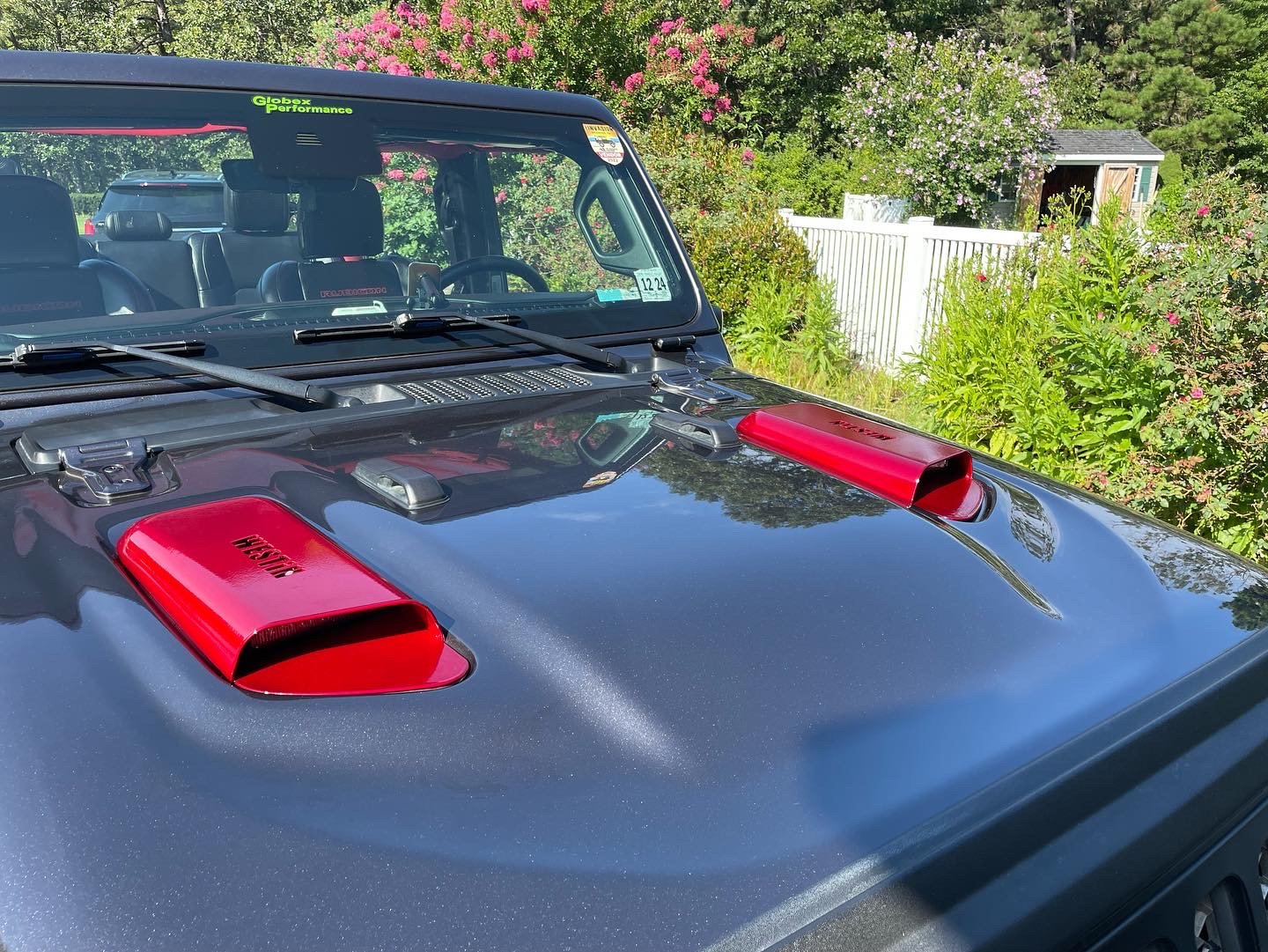 Westin 6241115 LED Hood Scoops for 1821 Jeep Wrangler JL & Gladiator