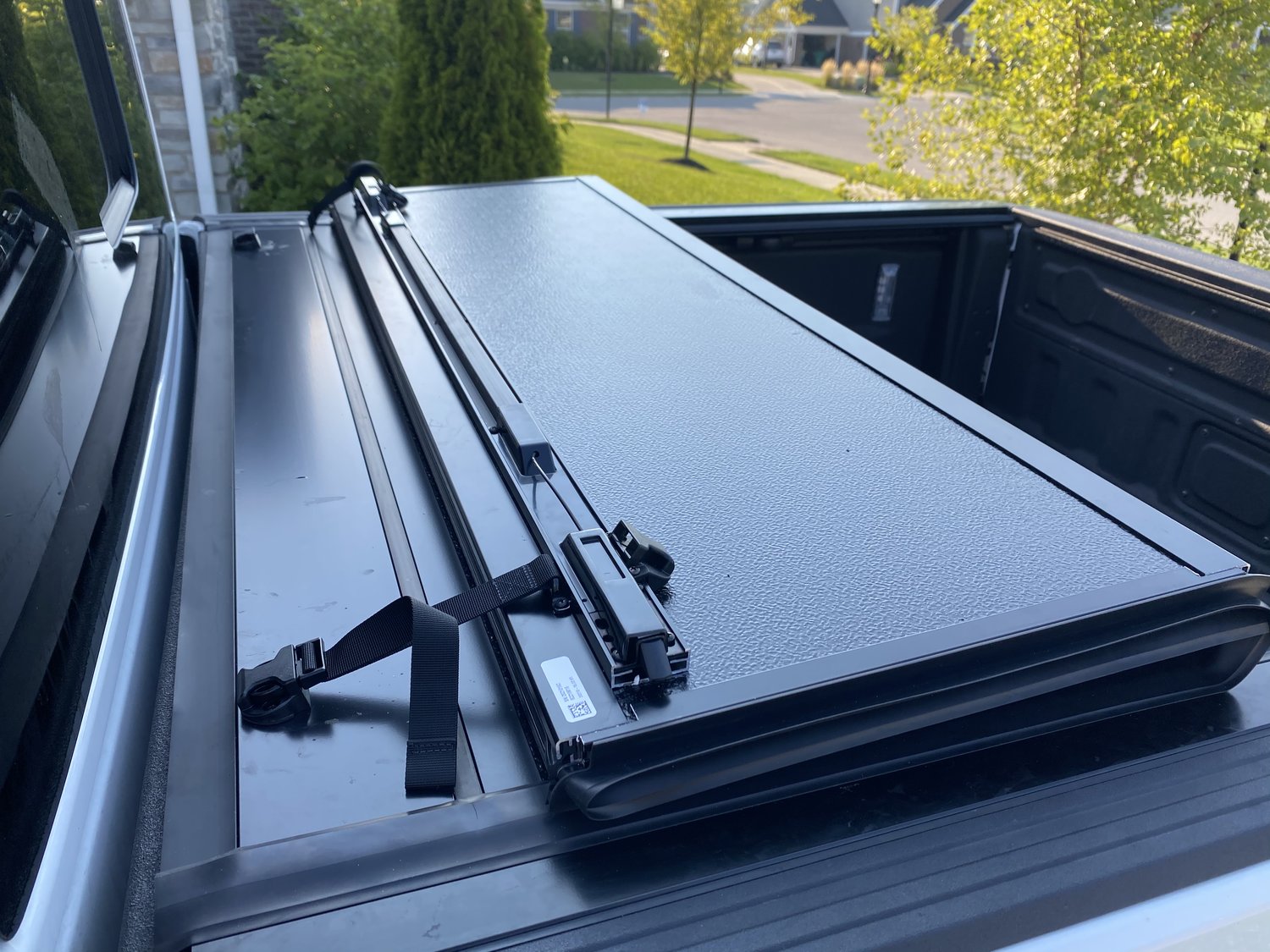 Mopar Hard TriFold Tonneau Cover for 2022 Jeep Gladiator JT Quadratec