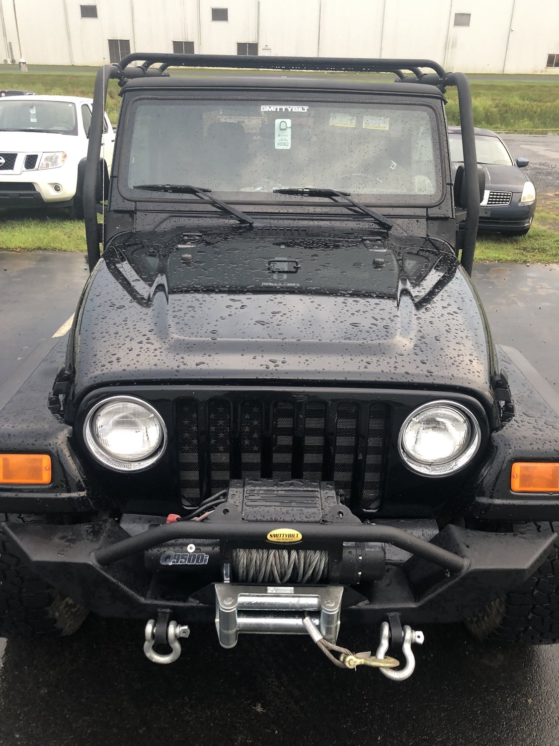 Smittybilt 76713 SMI SRC Roof Rack in Textured Black for 97 06 Jeep Wrangler TJ Quadratec