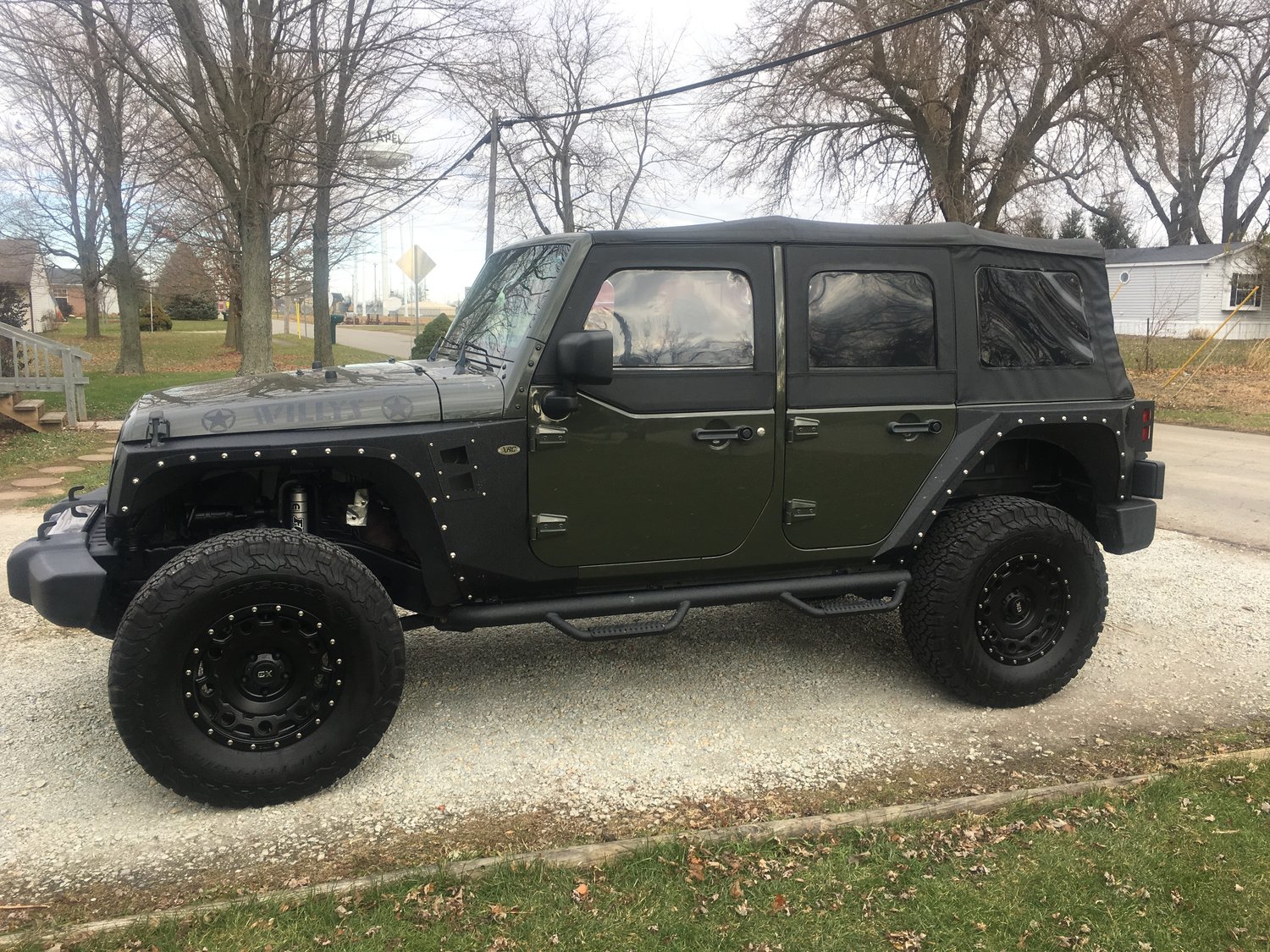 Smittybilt 76880 Xrc Armor Front Fenders For 07 18 Jeep