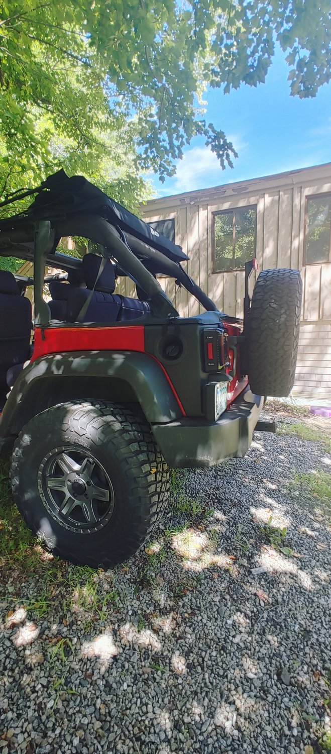 Bushwacker 14010 TrailArmor Rear Corners Guards for 0718 Jeep Wrangler