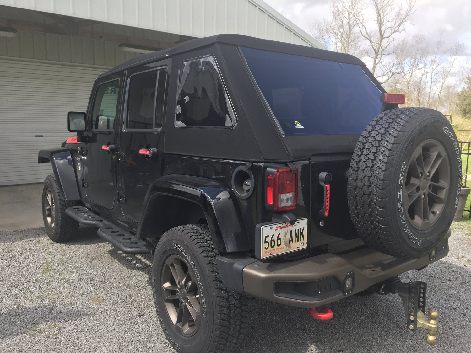 Bestop Trektop NX Glide Twill Soft Top for 0718 Jeep Wrangler JK 4 Door Quadratec