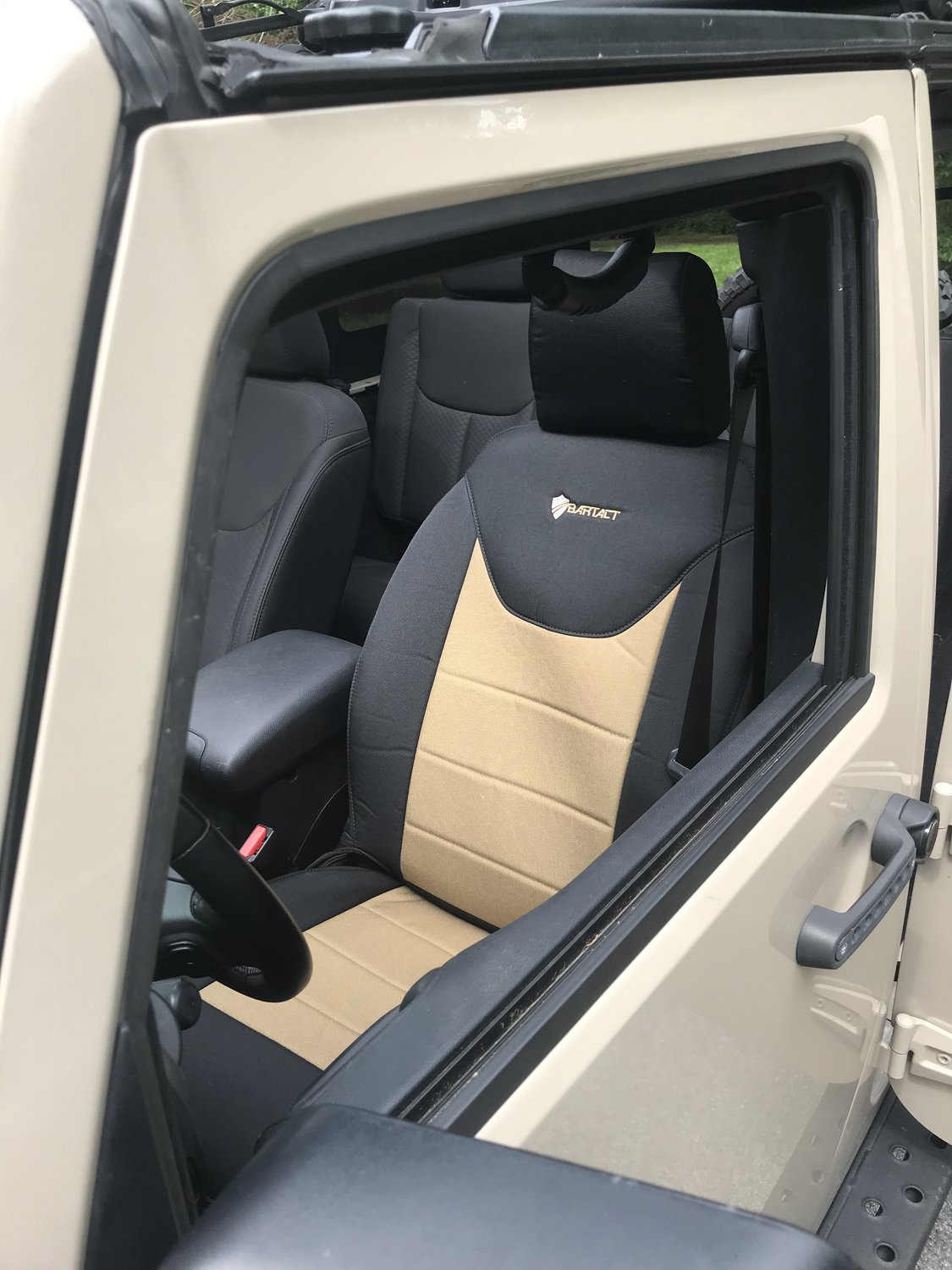 Bartact MilSpec Super Front Seat Covers for 1318 Jeep Wrangler JK