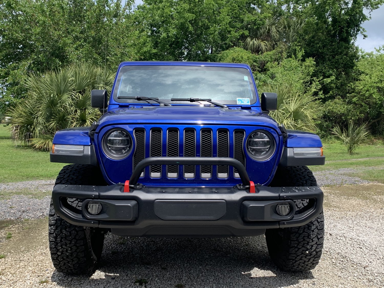 Warn 102355 Low Grille Guard Tube For 18 20 Jeep Wrangler