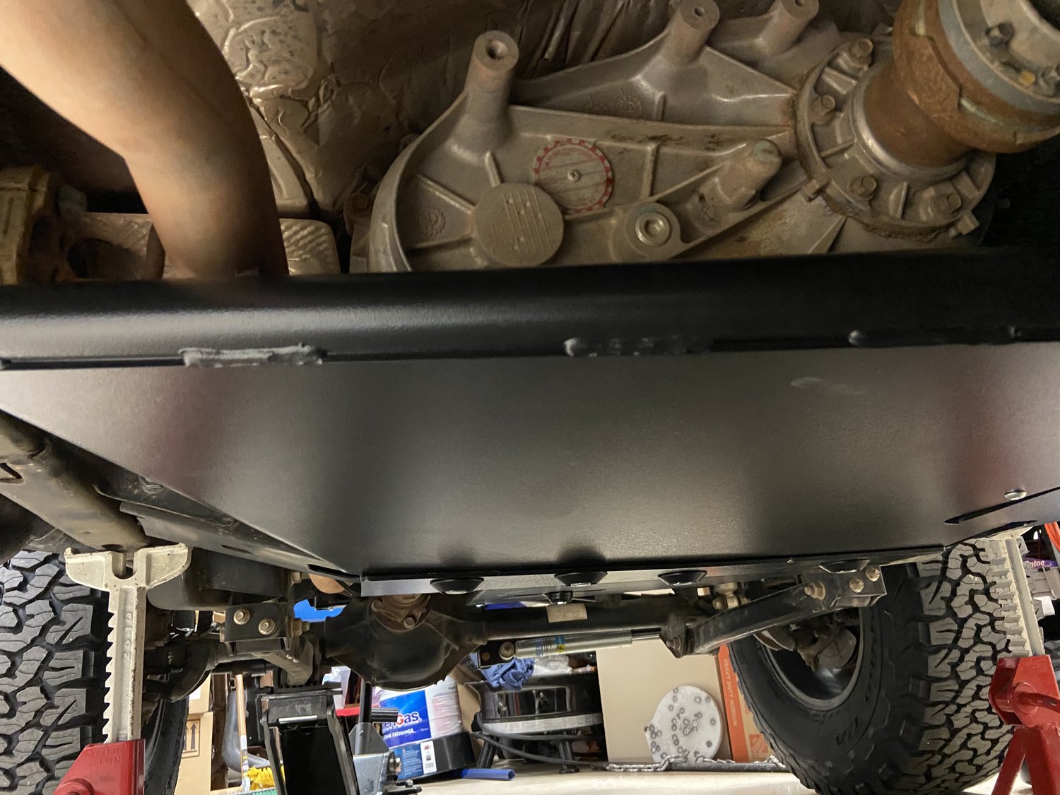 Rock Hard 4X4 Transfer Case Skid Plate for 0718 Jeep Wrangler JK