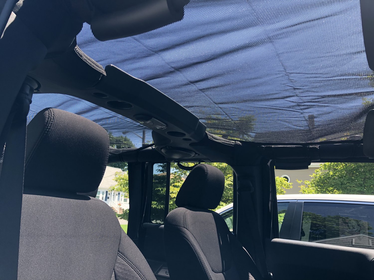 Rugged Ridge Full Eclipse Sun Shade for 0718 Jeep Wrangler Unlimited