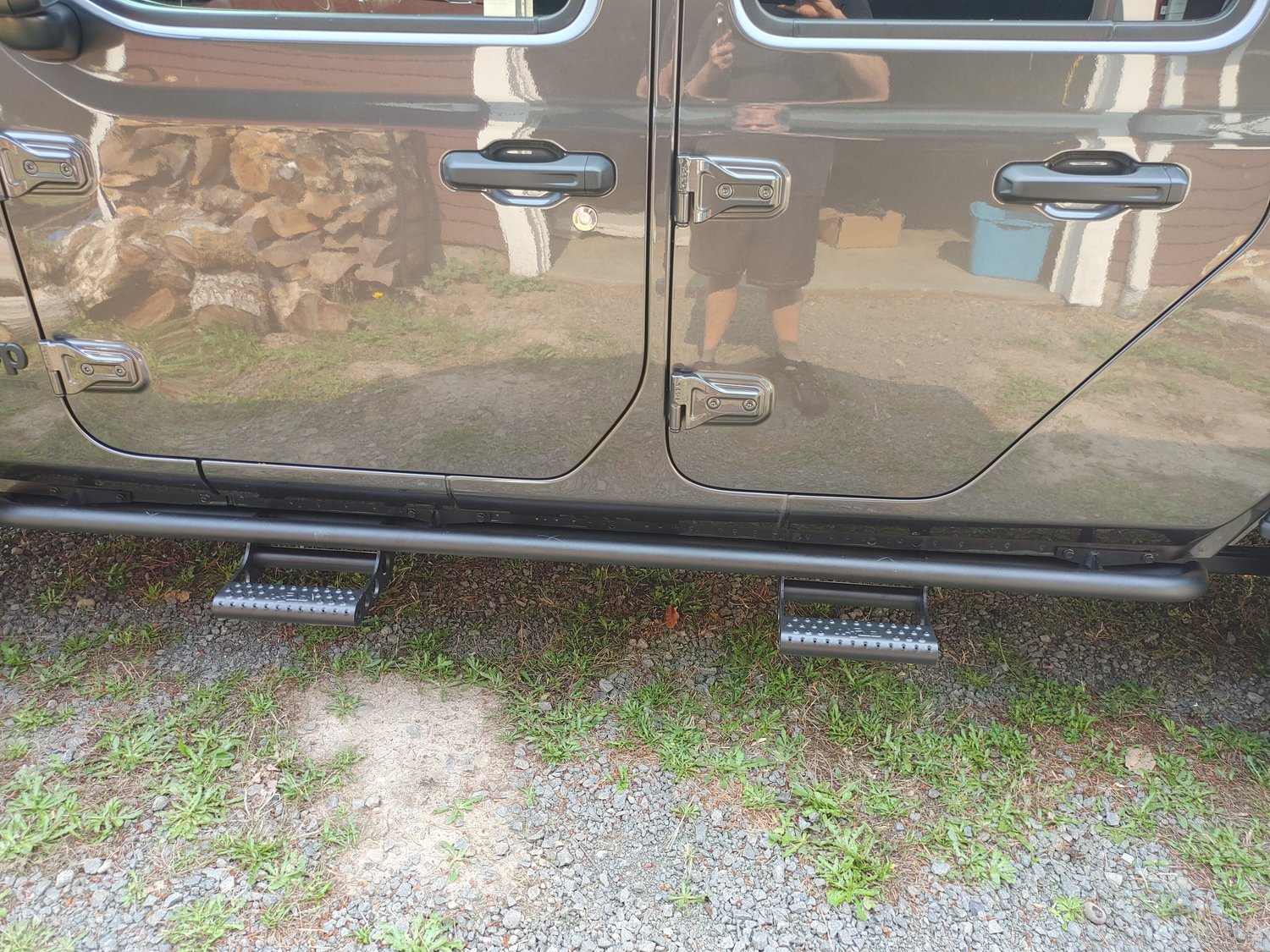 NFAB J194TRKRS Rock Rail Step System for 2020 Jeep Gladiator JT