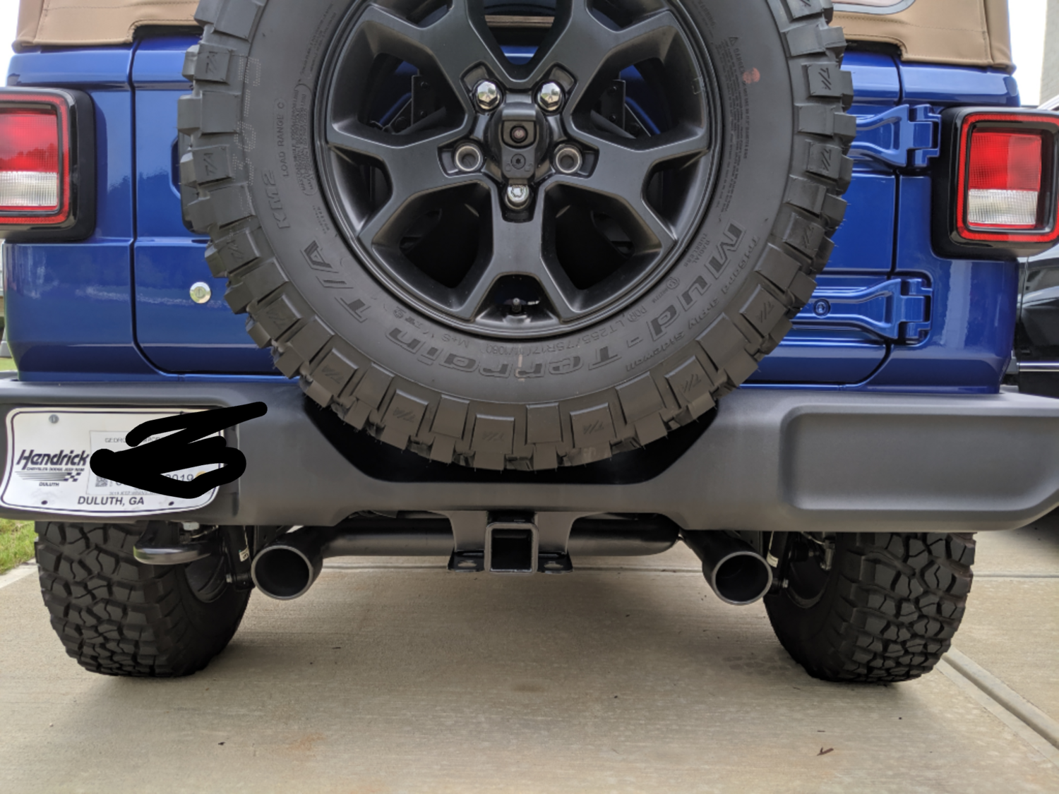 Borla S Type 2 5 Quot Dual Axle Back Exhaust For 18 20 Jeep