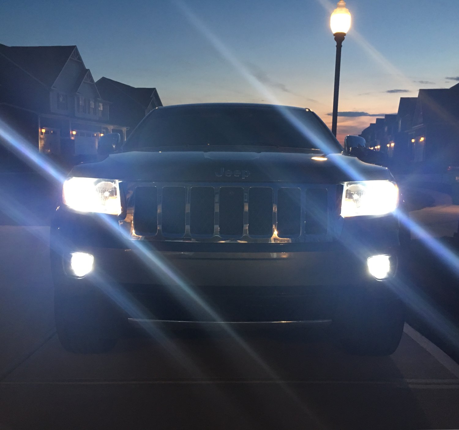 Jeep grand cherokee online fog lights