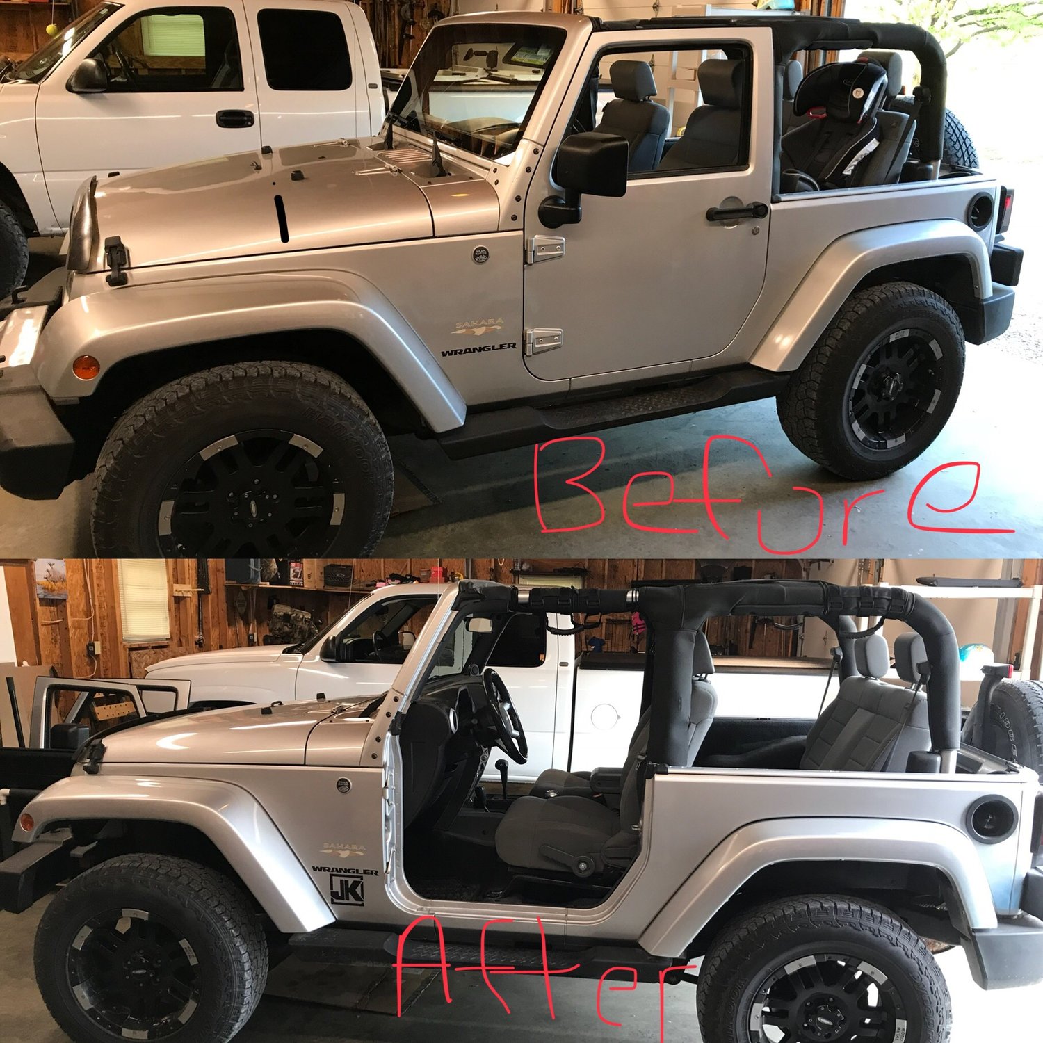 Actualizar 94+ imagen 2007 jeep wrangler leveling kit