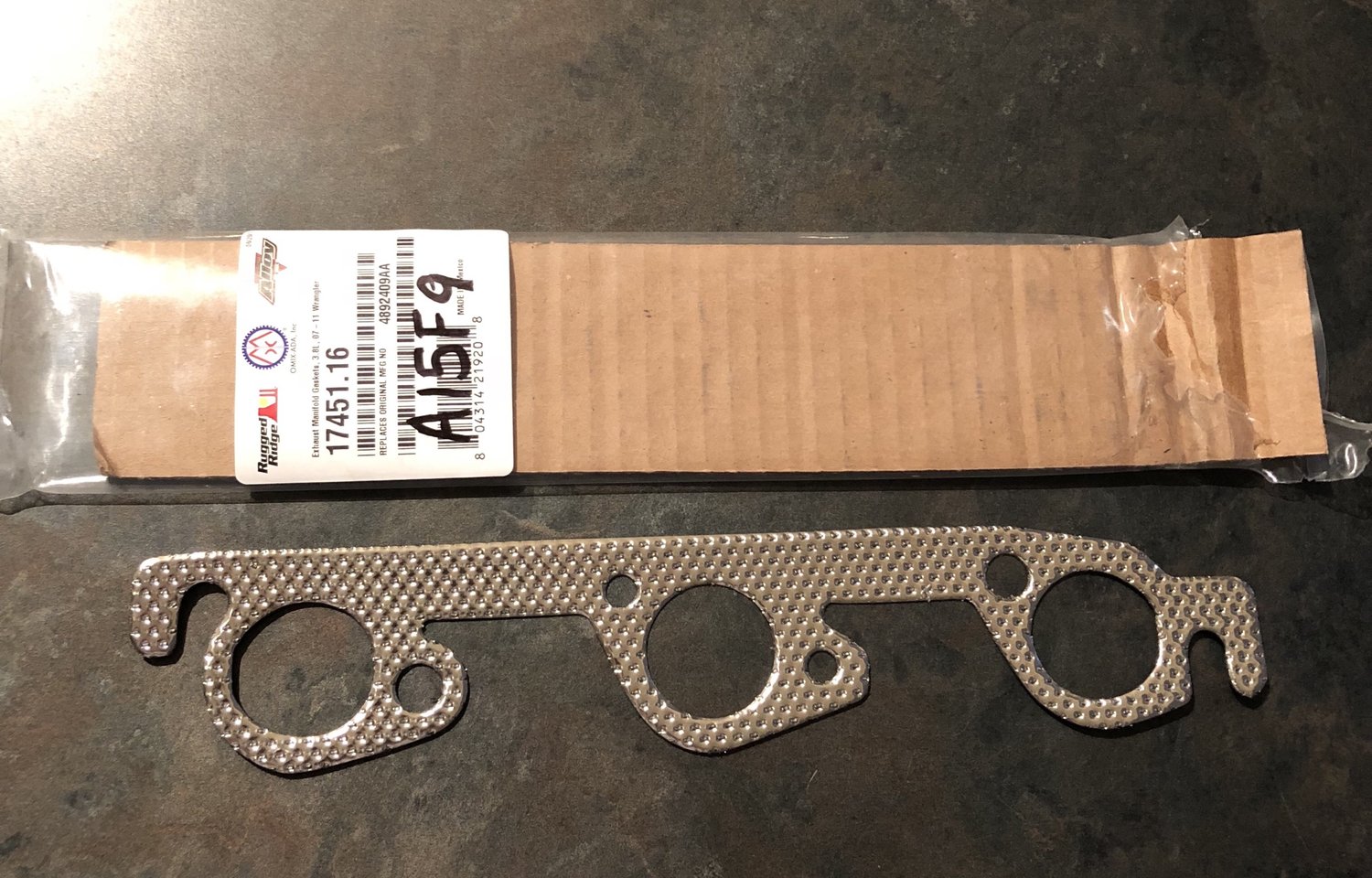 OMIX 17451.16 Exhaust Manifold Gasket Set for 0711 Jeep Wrangler JK